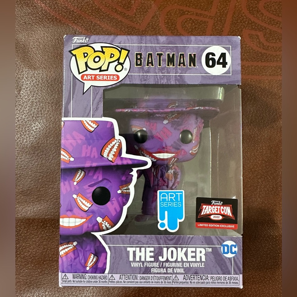 The Joker Art Series Pop! Figure Batman